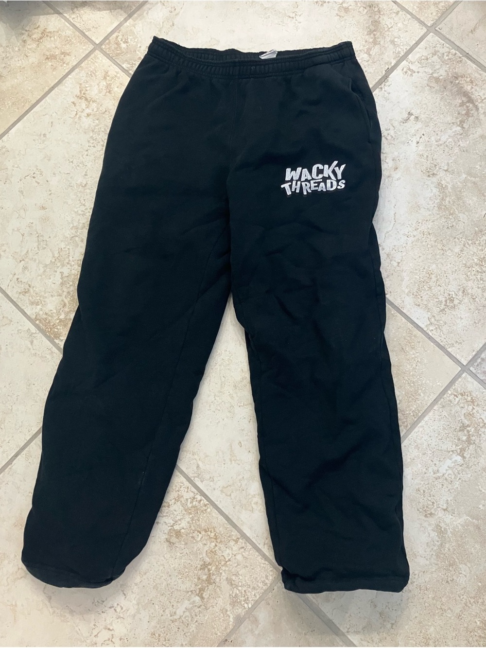 Kids Black Jogger Sweatpants